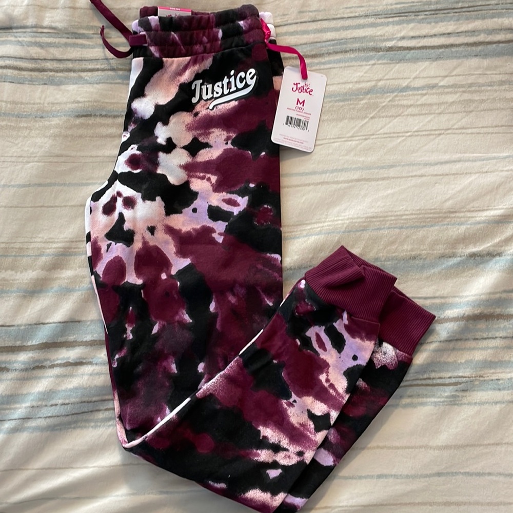 Justice girls joggers